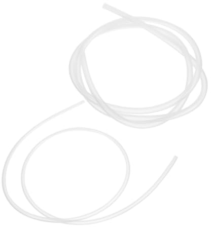 WEKADRIN Tubo in Silicone per Tiralatte Elettrico, Ricambio 2 Pezzi, Facile da Staccare, Compatibile Pompe per Seno, Accessorio Sicuro per Mamme