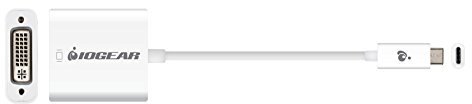 IOGEAR USB Type-C TO DVI ADP., GUC3CDVI