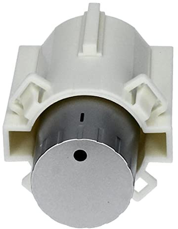 Bosch Siemens 612415 00612415 ORIGINAL Knebel Drehgriff Knopf Steckgriff Temperaturknebel Reglerknopf Einstellgriff Griff Kunststoff weiß Elektroherd Backofen Herd auch Neff Balay Constructa Gaggenau