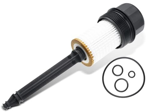 Frankberg Cárter del filtro de aceite Gasolina Replace# A1121800710 | Compatible con Clase G W463 5.4L Clase E W210 2.8L Clase E W210 2.6L Clase E W211 5.0L Clase M W163 4.3L