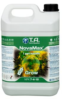 Terra Aquatica NovaMax Grow Engrais Croissance Organo-Minéral 5 L – NPK 7-4-10 Universel