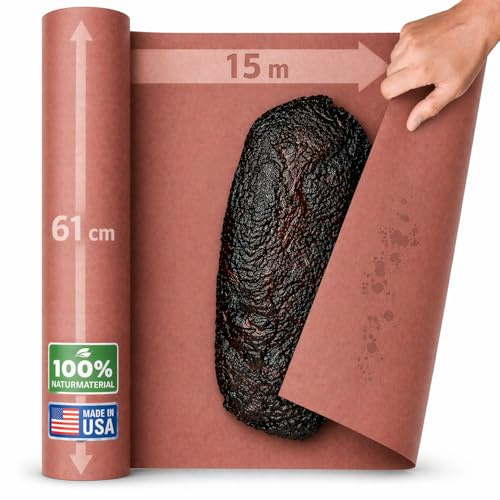 Bergfeld BBQ Pink Butcher Paper - Carta originale US-IMPORT – 15 m x 61 cm – per BBQ Smoker Grill