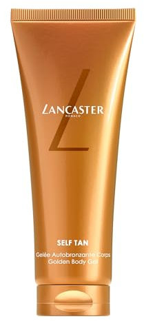 LANCASTER Self Tan Golden Body Gel | Gel autobronceador facial y del cuerpo | Para todo tipo de pieles | 125 ml