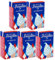 Kerrymaid 5 x 1L Angelito Ice Cream Mix With Welari Thank You Card Skimmed Milk Instant Ready To Chill Vegeterian Gluten FREE Dairy Sundea Mousse Dessert Shakes (5L) (5pack)