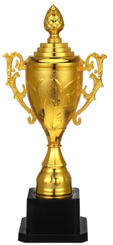 HLUONGTN Coppa Trofeo Oro - Trofeo Campionati Sportivi, Trofeo in Plastica per Tornei Decorard Party/22Cm
