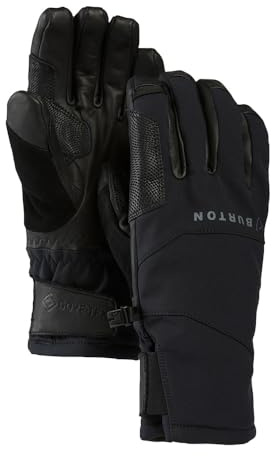 Burton - Guanti da sci/neve [AK] Gore-tex Clutch True Black Uomo - Taglia M - Nero