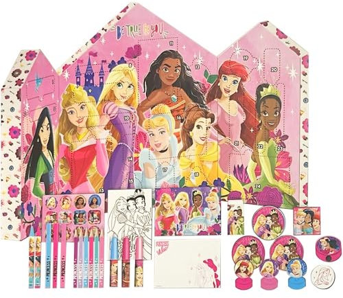 Disney Princess Advent Calendar 2025 Kids Girls Christmas Advent Calendar 2025