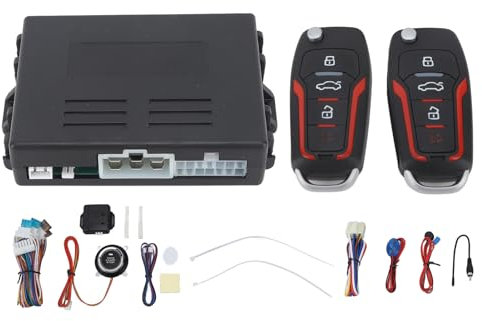 Zohisin Car Alarm System with Remote Start Kit | Keyless Entry & Remote Central Locking | DC12V Vehicle Security | Theft Prevention & Convenient Control