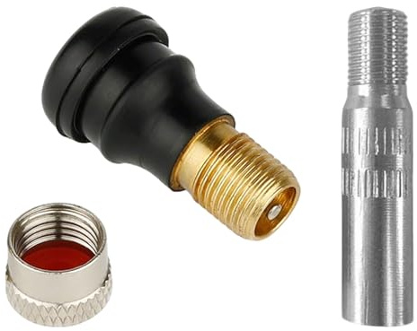Vroxdrez Valve d'air de Pneu sous Vide pour Trottinette Xiaomi, Adaptateur d'Extension de Valve Compatible Ninebot Max G30, Accessoire pour Gonflage Facile et Rapide