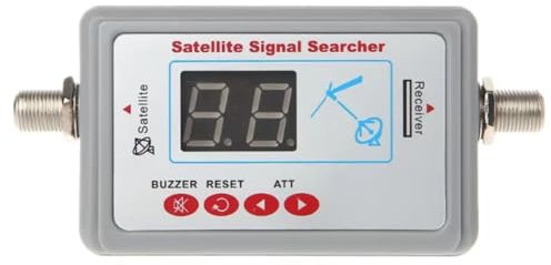 GREOHNMPAW -95DL Digital Aerial Terrestrial Signal Meter Antenna Finder Pointer TV Satellite Receiver TV Reception Systems