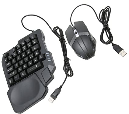 4 in 1 Mobile Game Combo Pack con Convertitore Tastiera Gaming e Supporto per telefono regolabile per Android Harmony IOS10 0 13 3 FPS Giochi Bluetooth Connessione cablata Nessuna latenza Plug Play