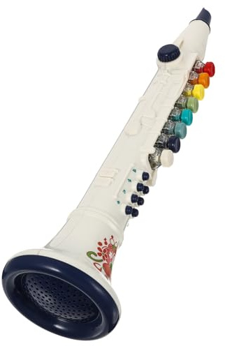 Gogogmee Giocattolo Clarinetto Educativo per Mini Clarinetto Musicale Cassa di Ricarica e Spartito Set Creativo per Sviluppo Musicale e Creatività Infantile