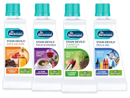 Dr. Beckmann Stain Devils Ultimate Stain Removal Bundle, Pack of 4