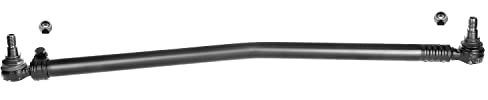 febi bilstein 19896 Lenkstange mit Sicherungsmuttern, vom Lenkgetriebe zur 1. Vorderachse, 1 Stück