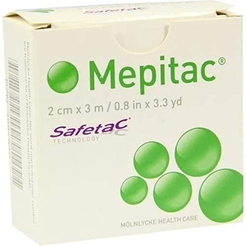 Molnlycke Mepitac Soft Silicone Tape 0.8 Inch X 3.3 Yard - Model 298300 by Molnlycke Healthcare