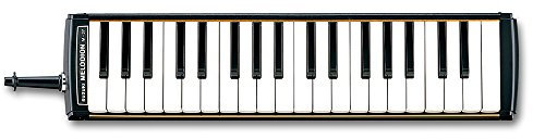 Suzuki Melodion Alto 37keys M-37C with light soft case(made in Japan) - Melodica 2.2x4.3x18.5 in