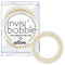 invisibobble Slim Haargummis Stay Gold, 3x Dünne Haargummis gold für Mädchen und Damen I eleganter Look & starker Halt, das Original, designed im Herzen Münchens