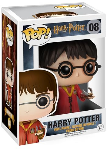 Funko POP! Movies: Harry Potter - Quidditch Harry - Vinylfigur för samlare - Presentidé - Officiell merchandise - Leksaker för barn och vuxna - Filmfans - Modellfigur för samlare och utställning