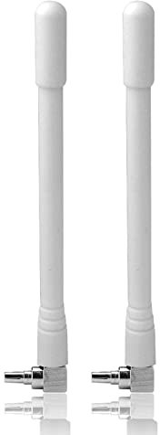 CRC9 4G Antenna 5DBI LTE Aerial High Performance WLAN External Antenna for Wireless Network Card USB Modem Adapter (2 Pack x 10cm)