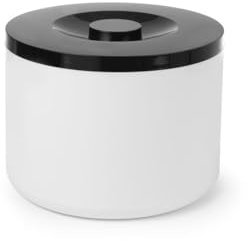 HENDI Secchio per ghiaccio, contenitore per cubetti di ghiaccio, BarUp, a doppia parete, 10L, ø292x(h)220mm, polistirolo, bianco e nero