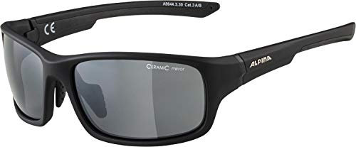 ALPINA LYRON S - Verspiegelte und Bruchsichere Sport- & Fahrradbrille Mit 100% UV-Schutz Für Erwachsene
