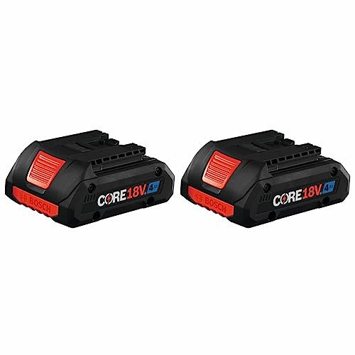 Bosch GBA18V40-2PK 18V CORE18V Lithium-Ion 4.0 Ah Compact Batteries 2 Pk.