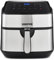 GEEPAS Digital Air Fryer | Vortex Technology 7.5L Basket LED Touch Display 60Min Timer 10 Preset Max 200°C Temperature | Viewing Window Family Size | Oil-Free Cooking with 70% Less Energy 1800W