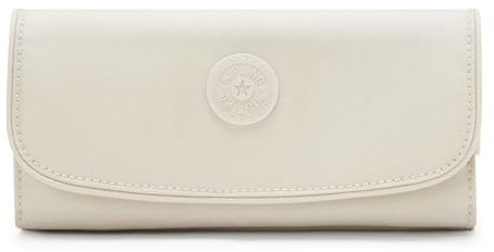 Kipling MONEY LAND Große Geldbörse, Beige Pearl (Weiß)