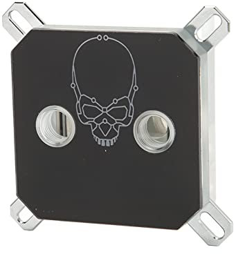 Cyrank Waterblock CPU, Bloc d'eau CPU à Filetage 1/4, Trou Précis, Bloc De Refroidissement par Eau CPU pour Ordinateur PC