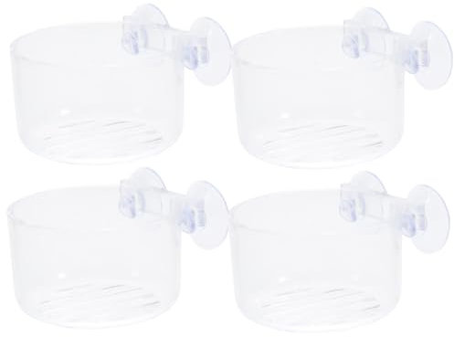 FOMIYES 4pcs Aquarium Plant Holder Hanging Fish Tank Planter for Aquatic Plants Space-saving Design Feeder for Optimal Viewing and Water Conservation