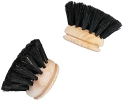 Chinchilla® 4er Set Wechselköpfe aus Holz für Spülbürste | Ersatzkopf mit Buchenholz FSC 100% mit Rosshaar Besatz |universelle Spülbürstenköpfe | nachhaltige Küche & Zero Waste
