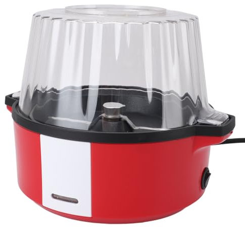 Machine à Pop-corn Automatique sans BPA, Grande capacité, Machine à Pop-corn Domestique, Pop-corn Rapide pour la Maison, Pop-corn