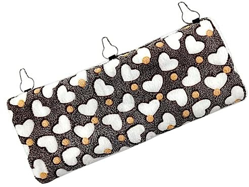 Yardwe Meerschweinchen-hängematte Zum Aufhängen Bequemes Schlafbett Für Haustiere Warme Hängemattennest Für Chinchilla Und Hamster Langlebige Und Sichere Ruhehängematte Für Kleine Tiere