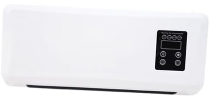 Operitacx Chauffage Mural Salle De Bain Radiateur Soufflant ÉLectrique 2 En 1 Chauffage Rapide Et Climatiseur Mural Portable Avec Protection Anti-Surchauffe