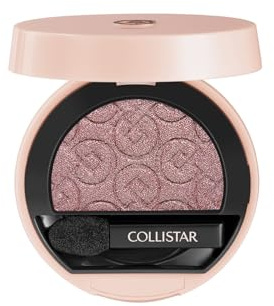 Collistar Kompakt ögonskugga, långvarig ögonmakeup, mjuk textur och multi-finish, lätt att blekna, 530 Malva skummare, 3 g