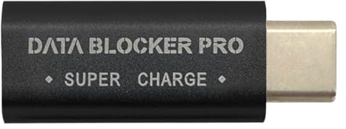 Blocco dati USB, adattatore anti Juice Jacking per una ricarica sicura, efficiente protezione USB per la sicurezza di notebook, telefoni cellulari, laptop e PC, 3,5 x 1,2 x 0,6 cm