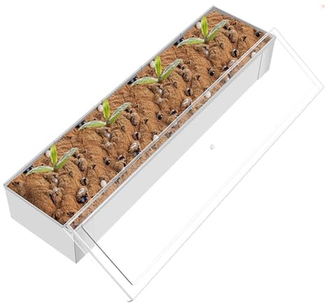 Moule à gâteau rectangulaire réglable, moule à tiramisu, anti-adhésif, en alliage d'aluminium, partie latérale amovible, pour préparation de gâteaux, pains, tiramisu, argenté, 40 x 8 x 6 cm