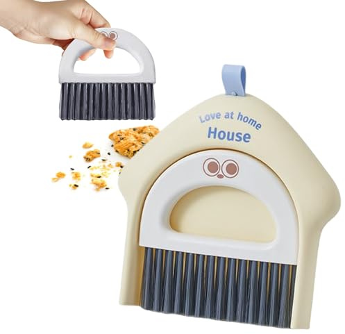 Set di e scopa – Strumenti di pulizia per spolveri, combinazione di spazzatrice verticale, scopa compatta | Home House Kitchen Keyboard Indoor Outdoor Floor Dorm Garage Cleaning Utility Equ