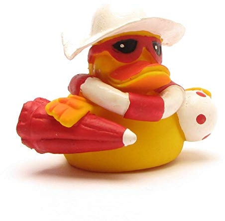 DUCKSHOP I Beach Badeente I Quietscheente I L: 7,5 cm