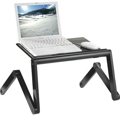 General Office Station de Travail en Aluminium pour Ordinateur Portable et Tablette