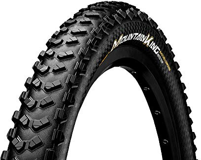 Continental MOUNTAIN KING PROTECTION 0101479 BK/FB Mountain King MTB Tire, 1 Piece, Medium