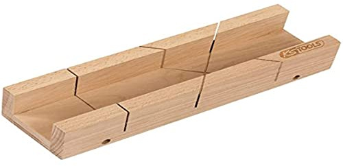 KS TOOLS 907.2514 - Boite à Onglet Bois - 300x54x36mm - FSC 100%