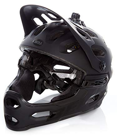 BELL Unisex's Super 3R MIPS MTB Helmet, Matte Black, Small/52-56 cm