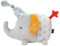 Fehn 053029 Nachtlicht Elefant – Kuscheltier mit „Glow-in-the-dark“-Bestickung und Nachtlicht-Modul – Für Babys ab 0 Monaten – Größe: 21 cm
