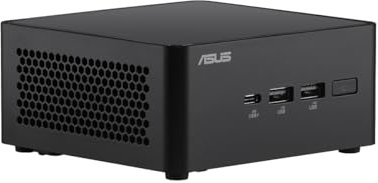 ASUS NUC 14 Pro - Computer desktop barebone (Intel Core Ultra 5 135H con vPro, Intel ARC Graphics, senza memoria, senza sistema operativo, cavo di alimentazione incluso