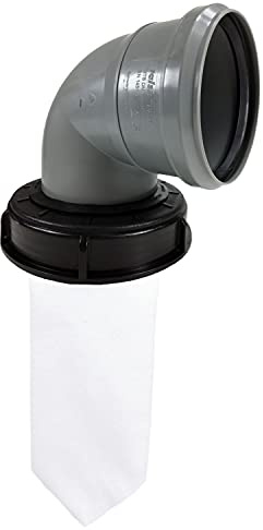 FN-Technik IBC Deckelfilter Regenwasserfilter DN 150 Bogen NW 110 Filz