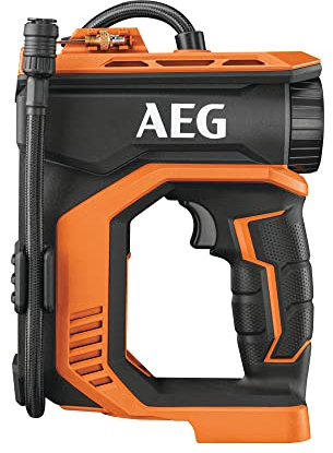 AEG Compresor de mano con batería 18 V Pro18V, BK18C-0, presión máxima: 10,3 bar, sin batería ni cargador