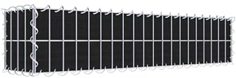 Begrünte Gabione mit Vlies 100 cm x 20 cm x 20 cm (L x H x T), Maschenweite 5 cm x 10 cm, Spirale