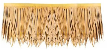 FMLCLSTJM Tetto in Paglia Sintetica per Chiosco Tiki, Gazebo, Pergola, Capanna in bambù, Decorazione Tropicale, Copertura Resistente alle Intemperie per Esterni(0.5m x 2m)