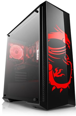 Gaming PC - AMD 5500, RTX 3050, 32 GB RAM, 1 TB SSD, WLAN, Windows 11 | Ryzen 5 6x 3.6 GHz, 6 GB VRAM, M.2 NVMe, DDR4, Wifi, Win11 Home, günstiger Computer für Zocker, Rechner zum Spielen (A12634)